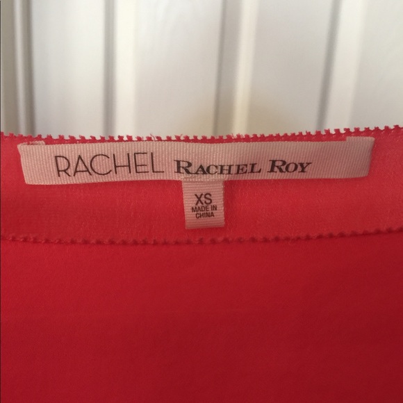 Coral oversized pheasant top - Picture 3 of 3